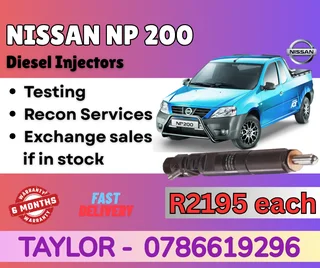 Nissan Np 200 Diesel Injector For Sale