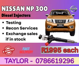 Nissan Np 300 Diesel Injector For Sale