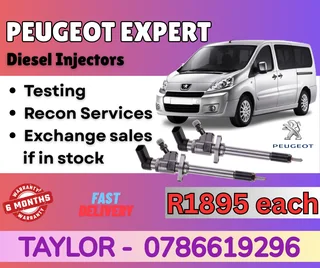 Peugeot Expert Diesel Injector For Sale