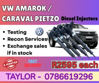 Vw Amarok / Caraval Pietzo Diesel Injector For Sale
