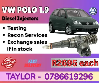 VW POLO 1.9 diesel injector for sale