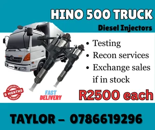Hino 500 Truck Diesel Injector For Sale
