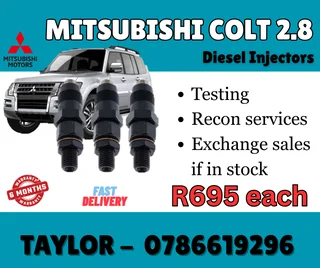 Mitsubishi Colt 2.8 Diesel Injector For Sale