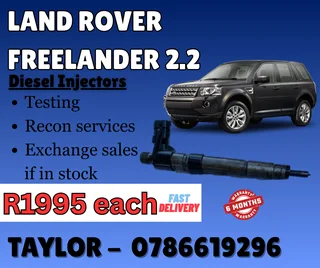 Land Rover Freelander 2.2 Diesel Injector For Sale