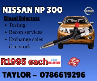 Nissan Np 300 Diesel Injector For Sale