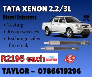 Tata Xenon 2.2/3l Diesel Injector For Sale