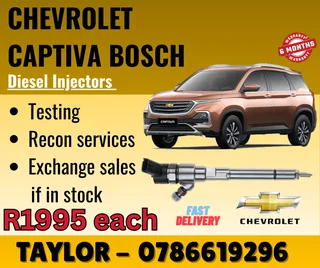 Chevrolet Captiva Bosch Diesel Injector For Sale