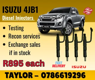 Isuzu 4jb1 Diesel Injector For Sale