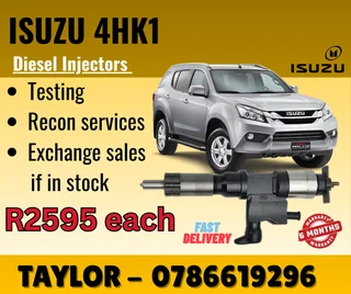 Isuzu 4hk1 Diesel Injector For Sale