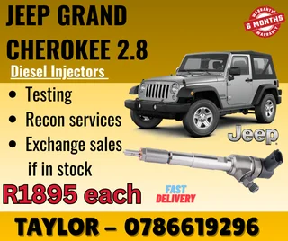 Jeep Grand Cherokee 2.8 Diesel Injector For Sale
