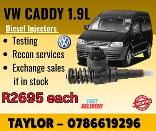 Vw Caddy 1.9l Diesel Injector For Sale