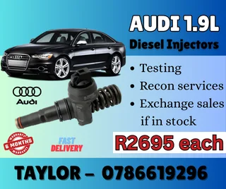AUDI 1.9L diesel injector for sale