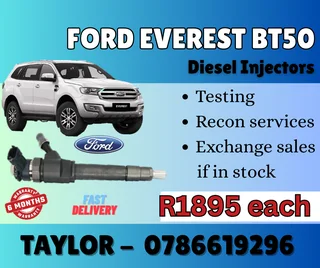 Ford Everest Bt50 Diesel Injector For Sale