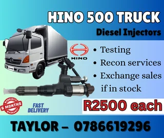 Hino 500 Truck Diesel Injector For Sale