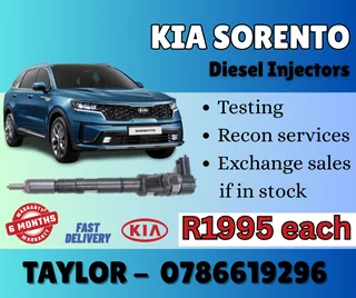 Kia Sorento Diesel Injector For Sale