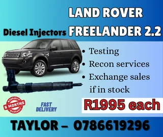 Land Rover Freelander 2.2 Diesel Injector For Sale