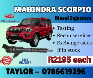 Mahindra Scorpio Diesel Injector For Sale
