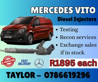 Mercedes Vito Diesel Injector For Sale