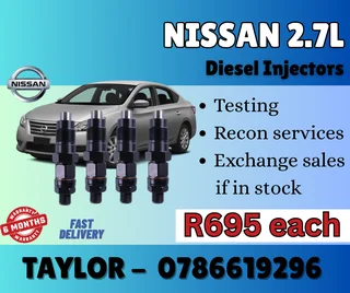 Nissan 2.7l Diesel Injector For Sale