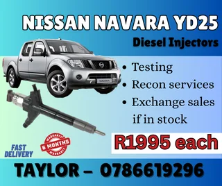 Nissan Navara Yd25 Diesel Injector For Sale