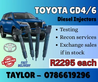 Toyota Gd4/6 Diesel Injector For Sale