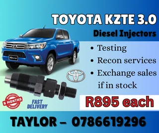Toyota Kte 3.0 Diesel Injector For Sale