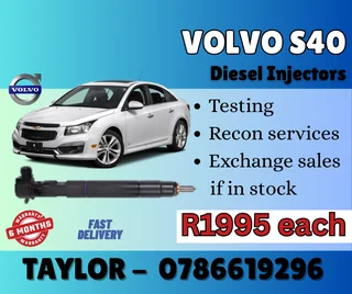 Volvo S40 Diesel Injector For Sale