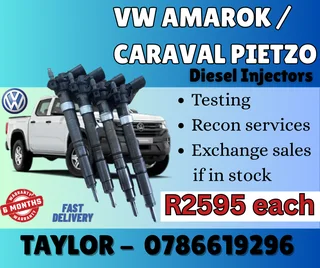 Vw Amarok / Caraval Pietzo Diesel Injector For Sale