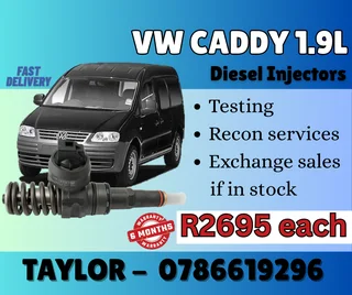 Vw Caddy 1.9l Diesel Injector For Sale