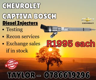 Chevrolet Captiva Bosch Diesel Injector For Sale