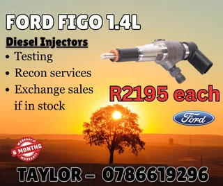 FORD FIGO 1.4L diesel injector for sale