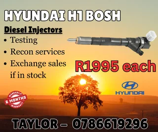 Hyundai H1 Bosch Diesel Injector For Sale