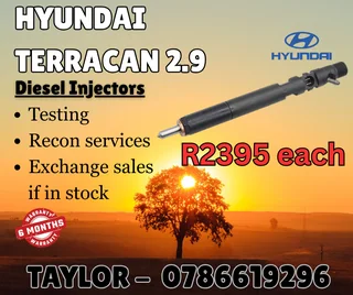 Hyundai Terracan 2.9 Diesel Injector For Sale