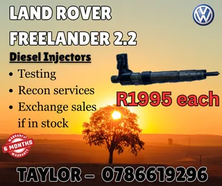 Land Rover Freelander 2.2 Diesel Injector For Sale