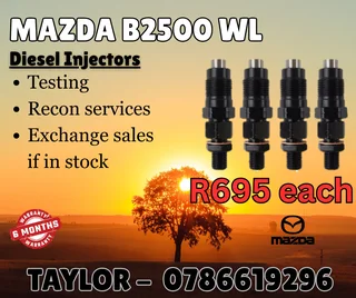 Mazda B2500 Wl Diesel Injector For Sale