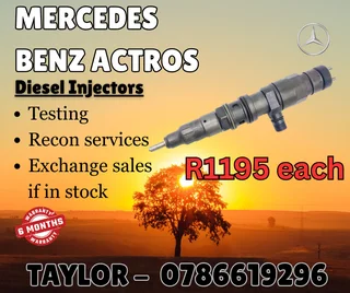 Mercedes Benz Actros Diesel Injector For Sale