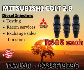 Mitsubishi Colt 2.8 Diesel Injector For Sale