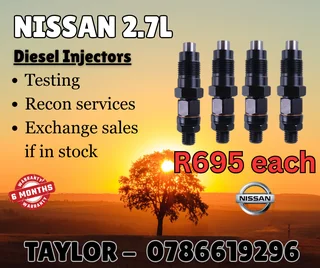 Nissan 2.7l Diesel Injector For Sale
