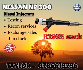 Nissan Np 300 Diesel Injector For Sale