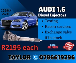 AUDI 1.6 diesel injector for sale