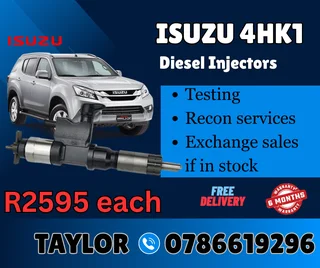 Isuzu 4hk1 Diesel Injector For Sale