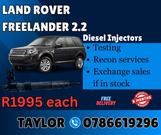 Land Rover Freelander 2.2 Diesel Injector For Sale