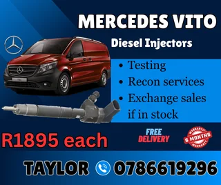 Mercedes Vito Diesel Injector For Sale