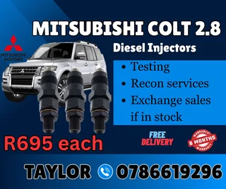 Mitsubishi Colt 2.8 Diesel Injector For Sale