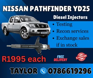 Nissan Pathfinder Yd25 Diesel Injector For Sale