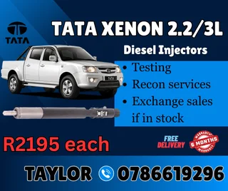 Tata Xenon 2.2 / 3l Diesel Injector For Sale