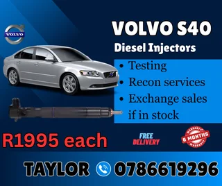 Volvo S40 Diesel Injector For Sale