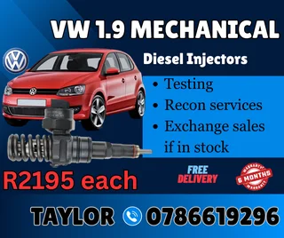 Vw 1.9 Mechanical Diesel Injector For Sale