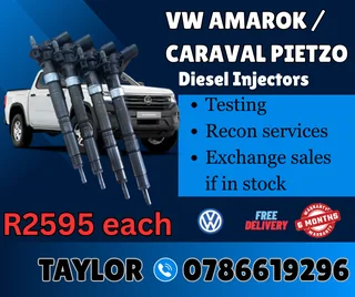 Vw Amarok / Caraval Pietzo Diesel Injector For Sale