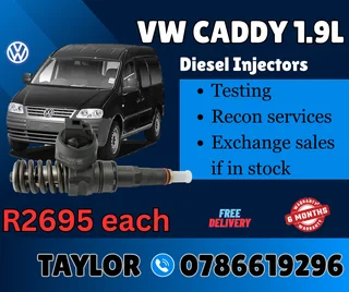 Vw Caddy 1.9l Diesel Injector For Sale